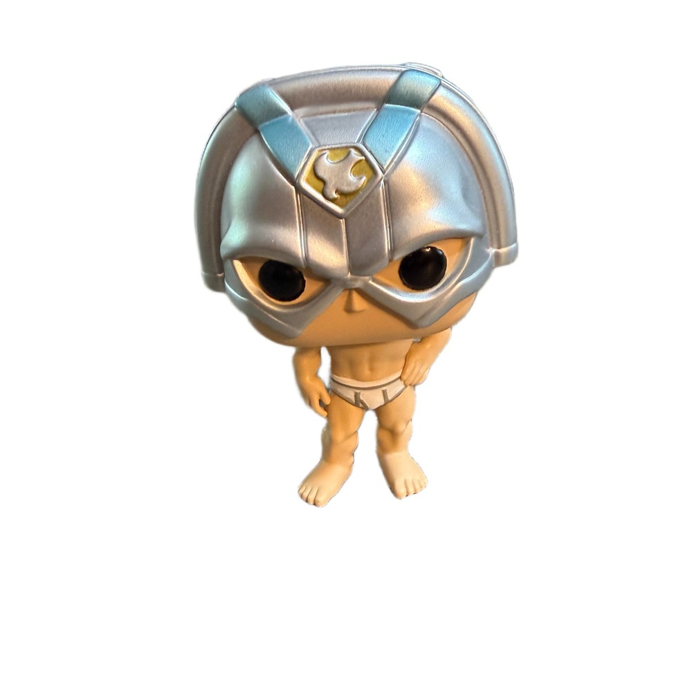 Funko Pop Peacemaker 1235 DC Comics Vinyl Figure Silver Helmet Underwear